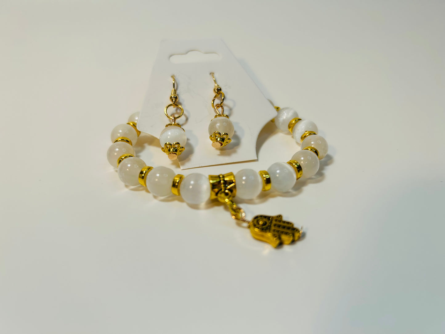 Aura Purifying SELENITE-HAMSA Set
