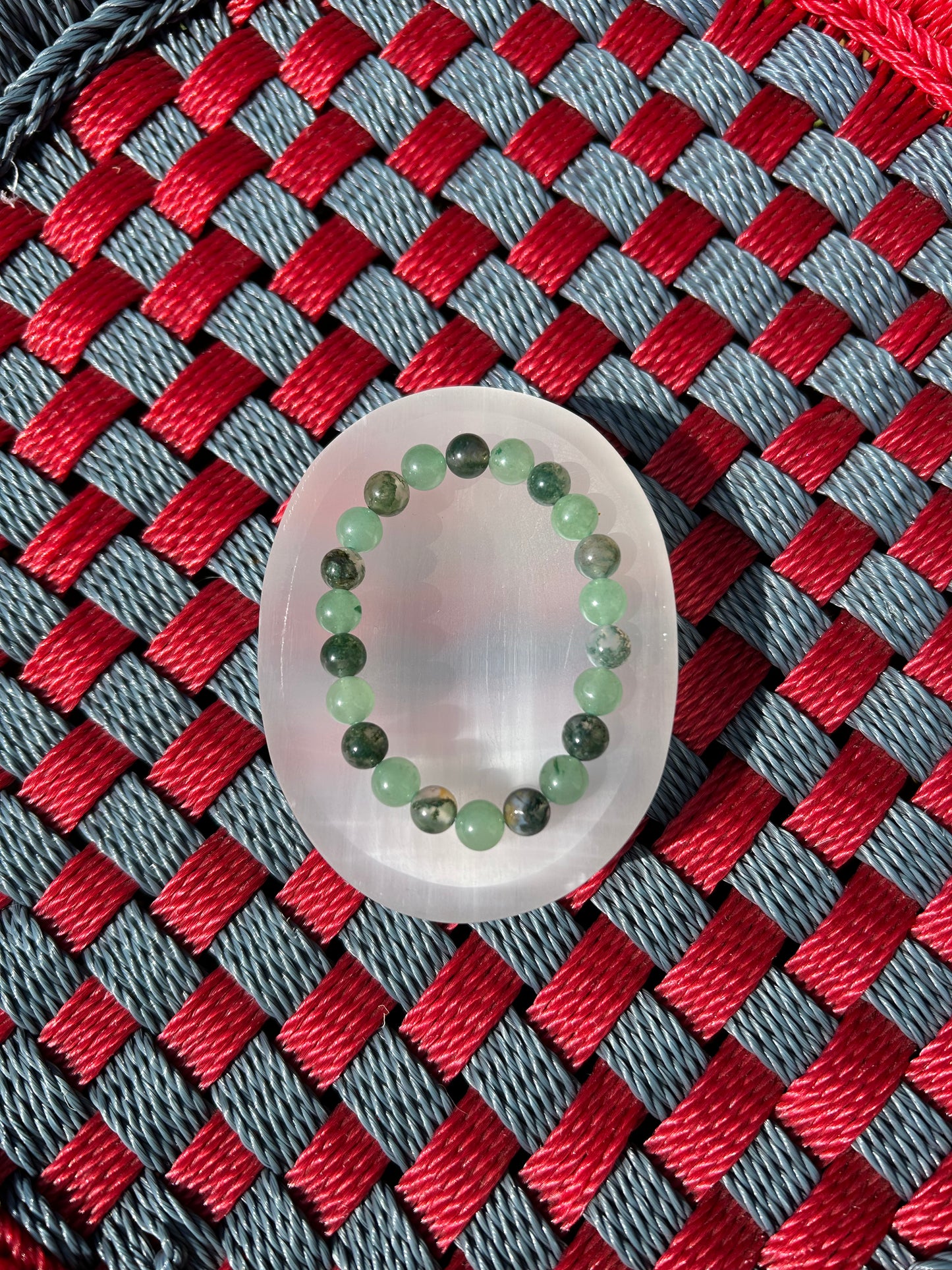 Selenite Charging Bowl - Soap dish shape -small