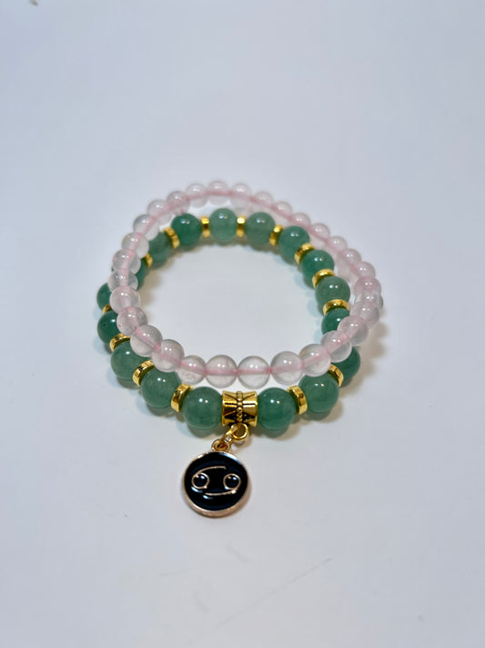 Cancer Zodiac Combo Bracelet Set