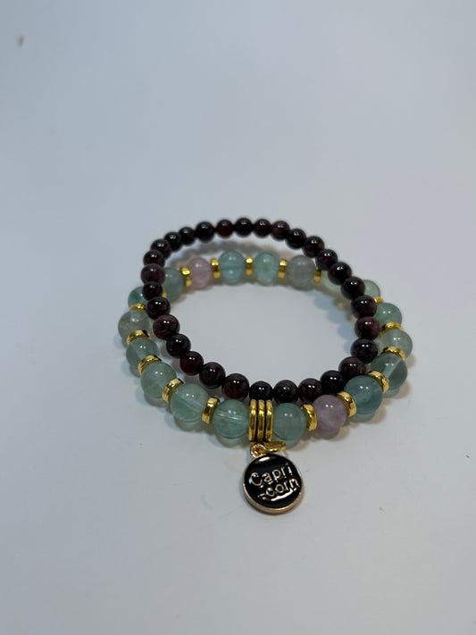 Capricorn Zodiac Combo Bracelet Set