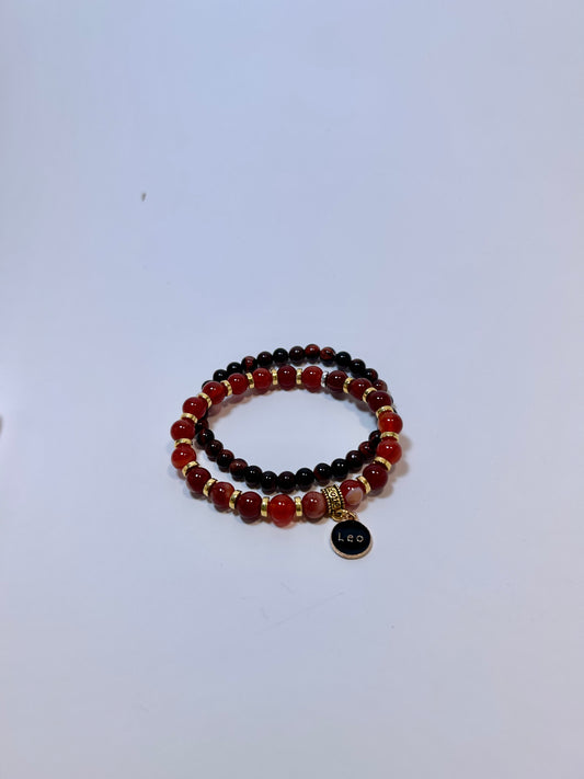 Leo Zodiac Combo Bracelet Set